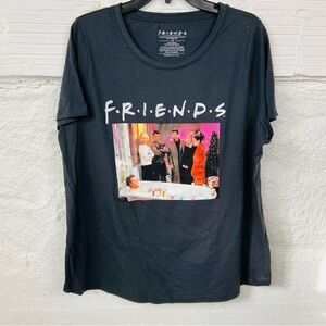 NWT FRIENDS THE TELEVISION SERIES black cast Chandler in bathtub scene top SZ 1X